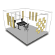 PRIMACOUSTIC Kit de traitement acoustique pour 11 m² à peindre
