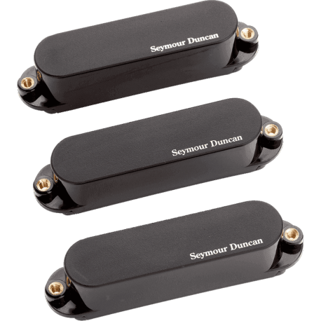 SEYMOUR DUNCAN Blackouts, Hot Strat, kit, noir