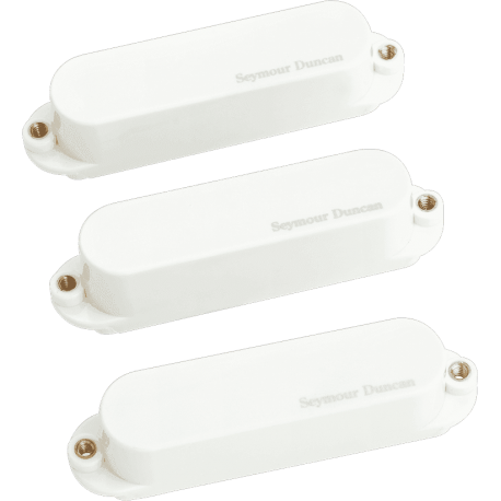 SEYMOUR DUNCAN Blackouts, Hot Strat, kit, blanc