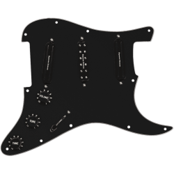 SEYMOUR DUNCAN Dave Murray Loaded Pickguard Noir