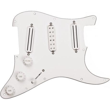 SEYMOUR DUNCAN Dave Murray Loaded Pickguard Blanc