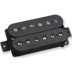 SEYMOUR DUNCAN 6, chevalet, passif, noir métal