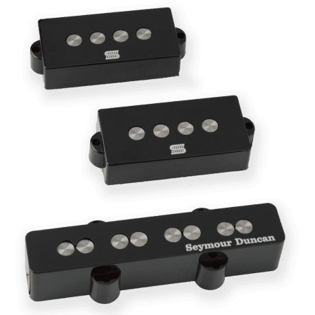 SEYMOUR DUNCAN Signature Rex Brown, PJ, kit, noir