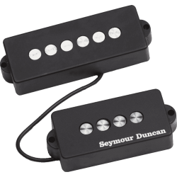 SEYMOUR DUNCAN Kit, Single Coil, noir, 5 cordes