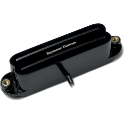 SEYMOUR DUNCAN Cool Rails Strat, chevalet, noir