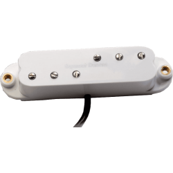 SEYMOUR DUNCAN Duckbuckers Strat, chevalet, blanc