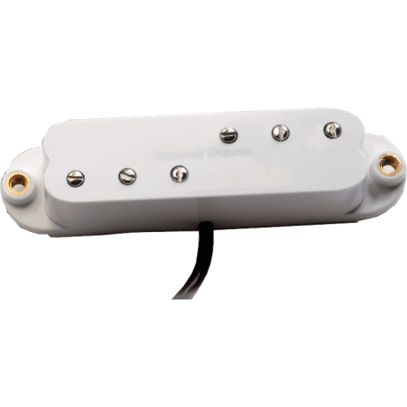 SEYMOUR DUNCAN Duckbuckers Strat, chevalet, blanc