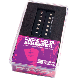 SEYMOUR DUNCAN Whole Lotta HB, chevalet, noir