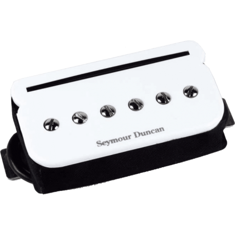 SEYMOUR DUNCAN P-Rails, chevalet, blanc