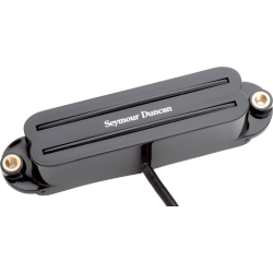 SEYMOUR DUNCAN Hot Rails Strat, chevalet, noir