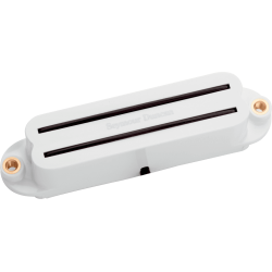 SEYMOUR DUNCAN Hot Rails Strat, chevalet, blanc