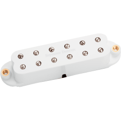 SEYMOUR DUNCAN Little '59 Strat, chevalet, blanc