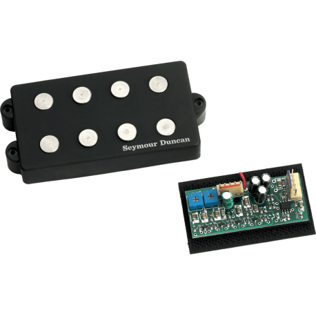SEYMOUR DUNCAN Kit Music Man + circuit actif, noir