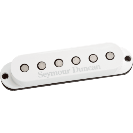 SEYMOUR DUNCAN Custom Stag Strat, blanc
