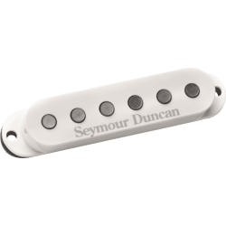 SEYMOUR DUNCAN Stag Strat, polarité inverse, blanc