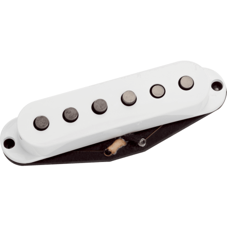 SEYMOUR DUNCAN 52 Strat Custom, chevalet, blanc