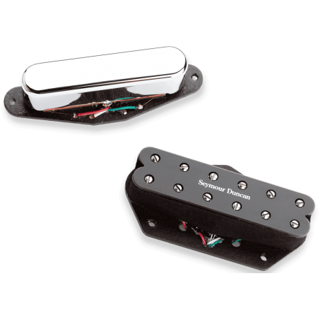 SEYMOUR DUNCAN LITTLE '59/VINTAGE STACK TELE, KIT, NOIR