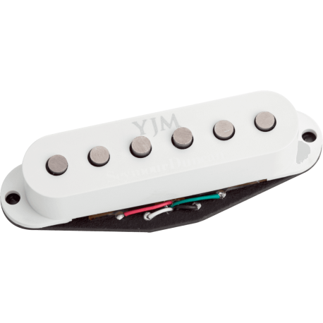 SEYMOUR DUNCAN YJM FURY Stk, chevalet, blanc