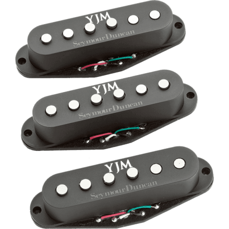 SEYMOUR DUNCAN Kit YJM FURY, blanc noir