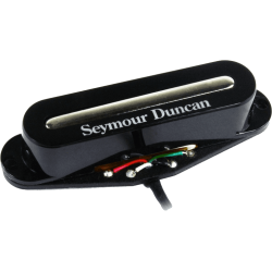 SEYMOUR DUNCAN Hot Stack Strat, chevalet, noir