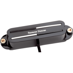 SEYMOUR DUNCAN Vintage Rails Strat, manche, noir