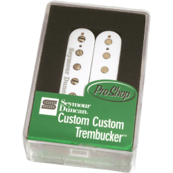 SEYMOUR DUNCAN Custom Custom TB, chevalet, blanc