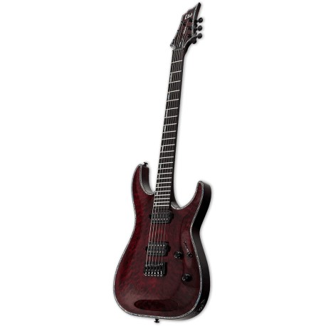 LTD Rouge flammé transparent