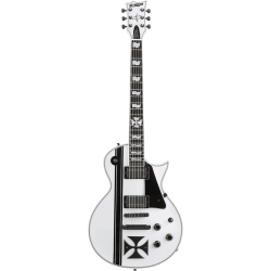 LTD Signature James Hetfield Ironcross snow white