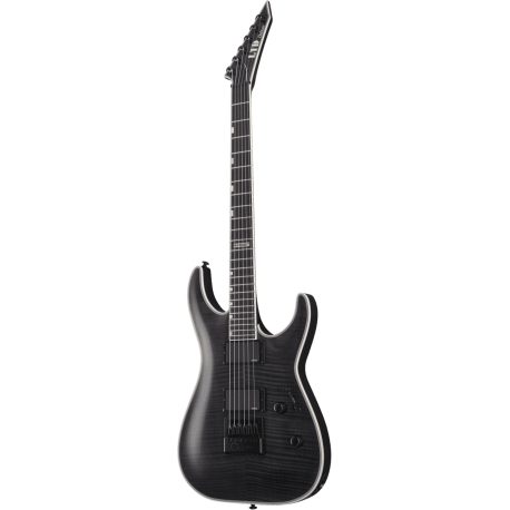 LTD Noir transparent flammé brillant
