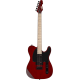 LTD TE-200M see thru black cherry