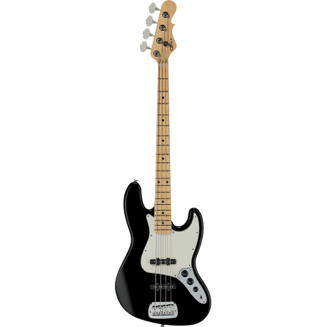 G&L Fullerton Deluxe Jazz Bass Black / Erable