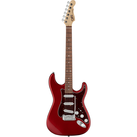 G&L Fullerton Deluxe S-500 Candy Apple Red Metallic / Palissandre