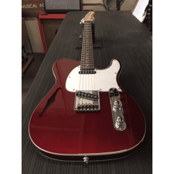 G&L Tribute ASAT Classic Semi-Hollow Candy Apple Red
