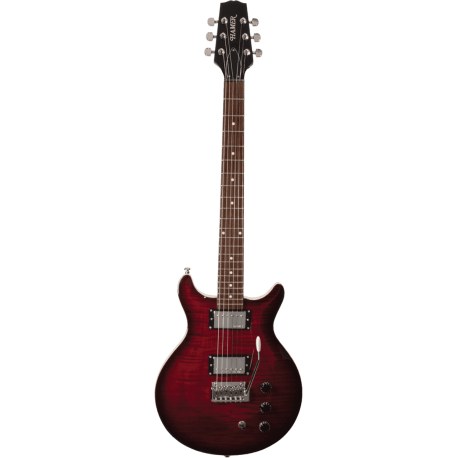 HAMER Archtop Dark Cherry Burst