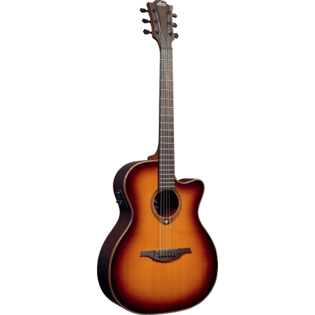 LâG Auditorium Cutaway electro Brown Shadow