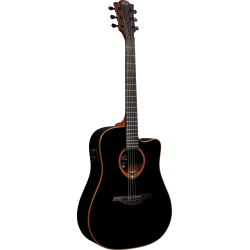 LâG Dreadnought Cutaway electro Black