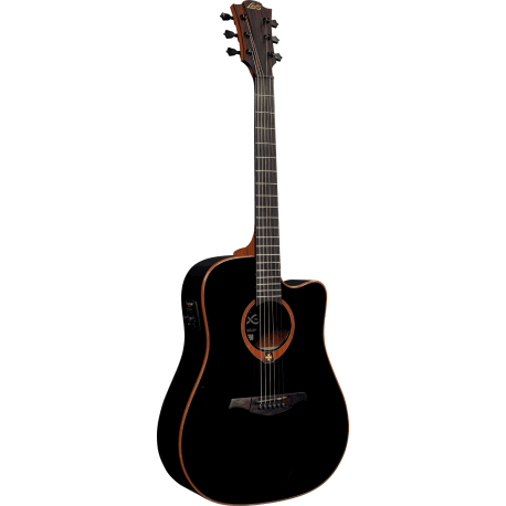 LâG Dreadnought Cutaway electro Black