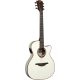 LâG Auditorium slim cutaway electro ivory