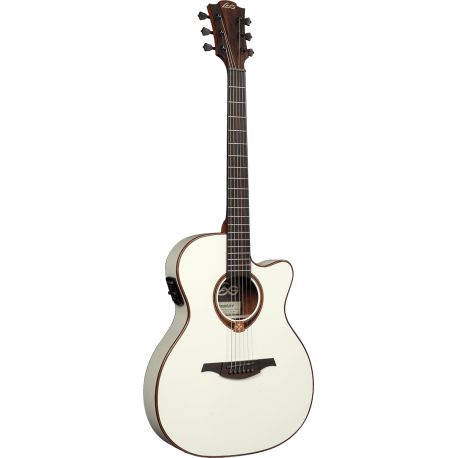 LâG Auditorium slim cutaway electro ivory