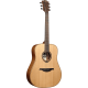 LAG T70 Tramontane Dreadnought red cedar - khaya