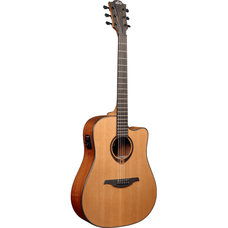 LâG Dreadnought Cutaway electro