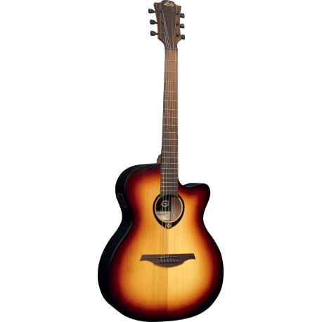 LâG Auditorium cutaway electro brown burst