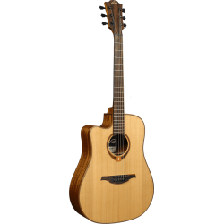 LâG Lefty dreadnought cutaway electro