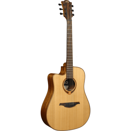 LâG Lefty dreadnought cutaway electro