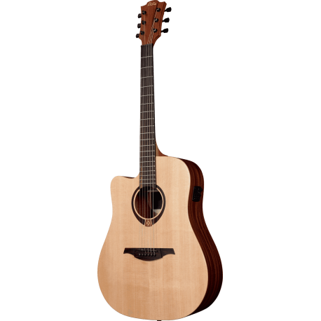 LâG Lefty dreadnought cutaway electro