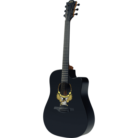 LâG Tramontane WINGS Dreadnought Cutaway Electro
