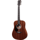 MARTIN Dreadnough Junior Sapele électro-acoustique Gaucher