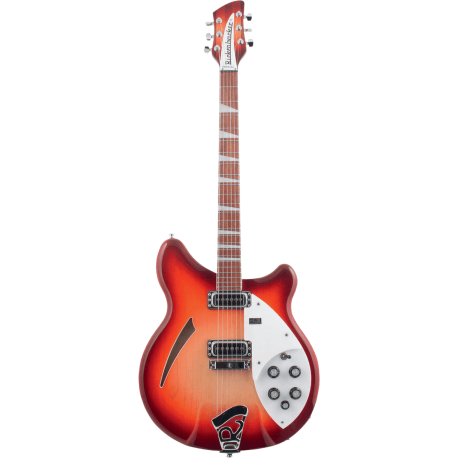 RICKENBACKER Demi-caisse 360 stéréo fire glow