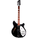 RICKENBACKER Demi-caisse 360 stéréo jet glow