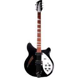 RICKENBACKER Demi-caisse 360 stéréo jet glow